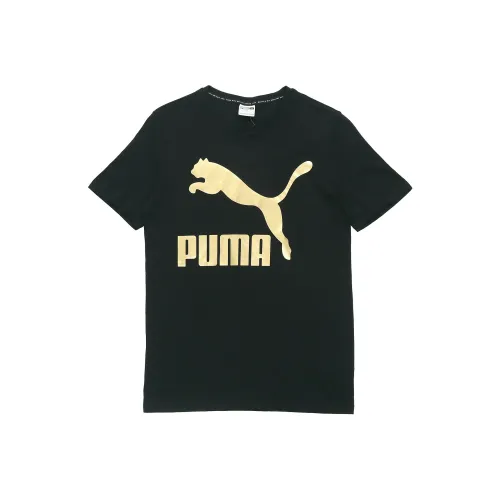 PUMA CLASSICS Мужская Черная Футболка