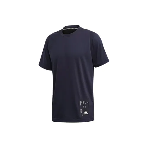 Adidas Ink Синий Мужская T-Рубашка