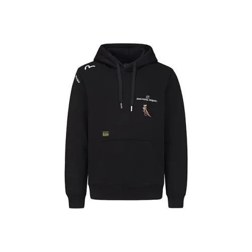 EVISU x Jean Michel Basquiat Толстовка Мужская Черная
