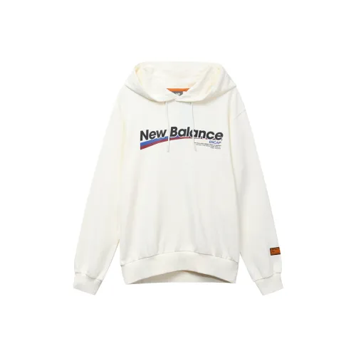 New Balance Белый Унисекс Свитшоты