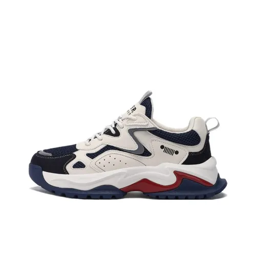 JEEP SPIRIT Низкий топ массивные кроссовки мужской белый и синий