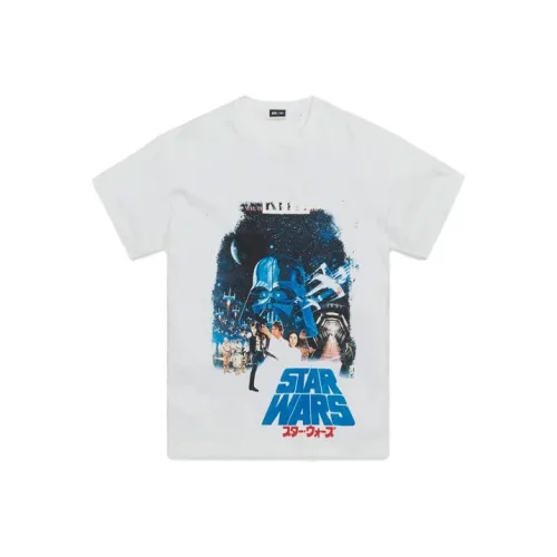 Kith Белая Унисекс Футболка