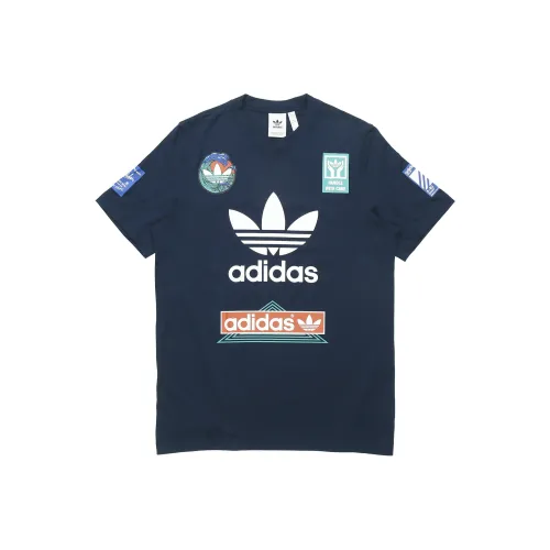 Adidas Originals T-Shirt Мужской Темно-синий
