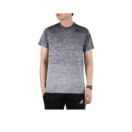 Adidas Металлический Черный Мужская Футболка