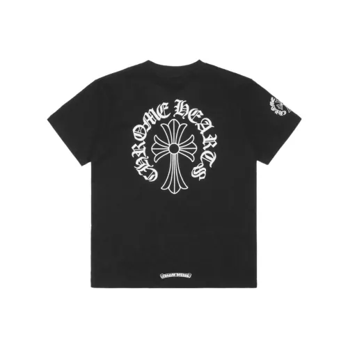 Chrome Hearts Черные Унисекс Футболки