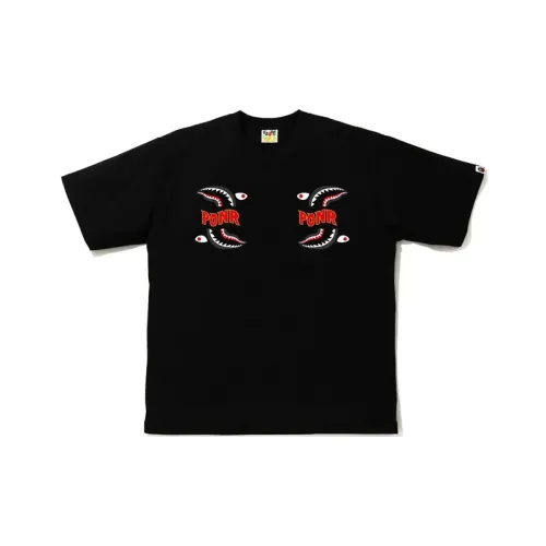 A BATHING APE Shark Series Мужская T-рубашка