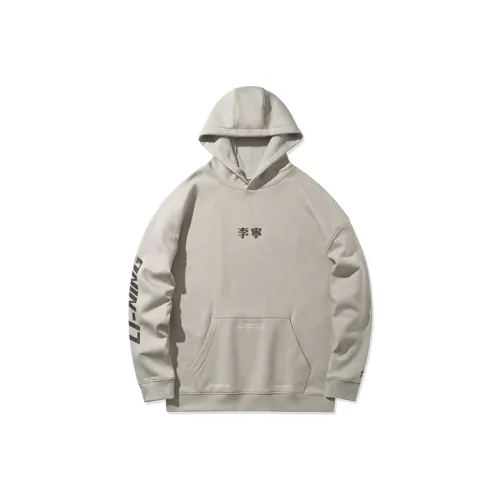 LINING Sports Fashion Collection SEED Желто-серый Мужской Свитшот