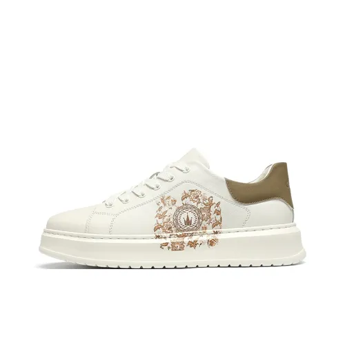 CROWN Slip-resistant Abrasion-resistant Balance Lightweight Low-top Skateboard Shoes Men's