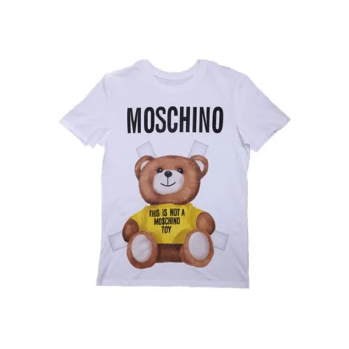 MOSCHINO Белая Унисекс Футболка