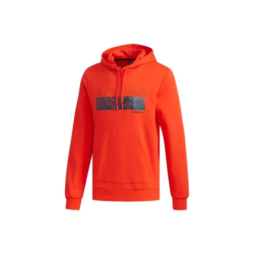 ADIDAS NEO Ярко-розовый Красный Мужские Толстовки