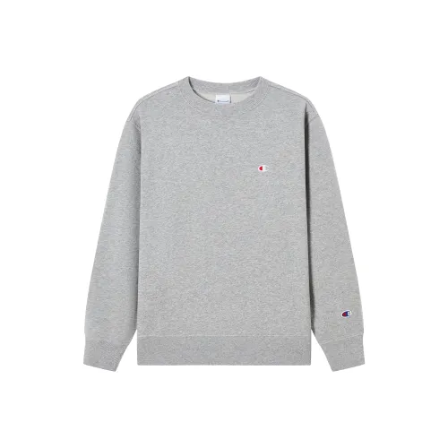 Champion Свитшот Японская версия Unisex Light Серый