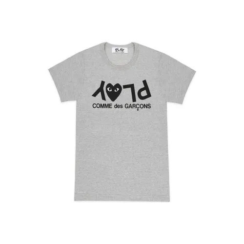 CDG Play Серый Мужской T-Рубашки