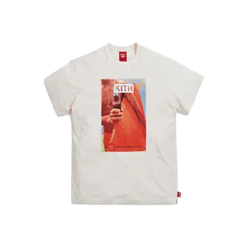 Kith Белая Унисекс Футболка