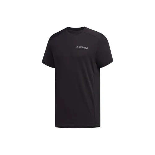 Adidas Мужские черные футболки