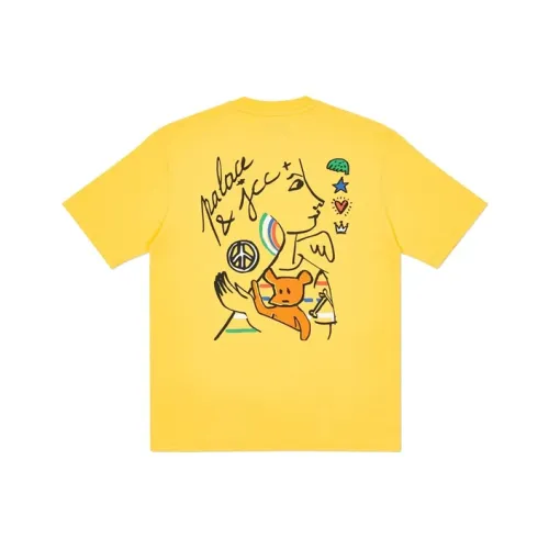 PALACE Желтые Мужские Футболки