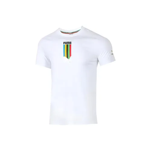 PUMA Белая Мужская Футболка