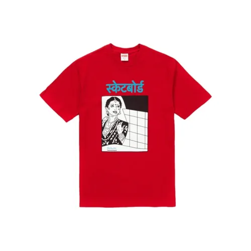 Supreme FW18 Унисекс Футболка