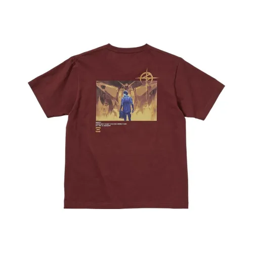 UNIQLO x GAODA SS22 T-Shirt Unisex Бордовый