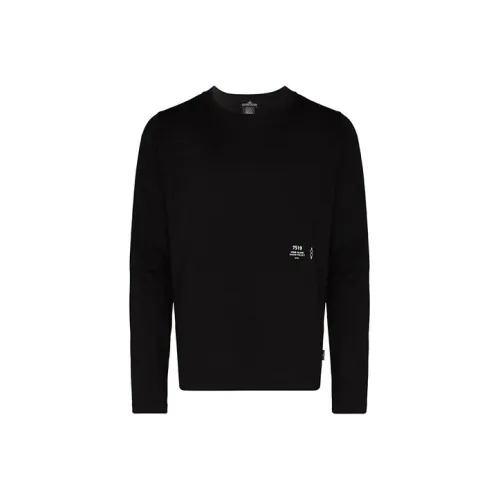 Stone Island STONE ISLAND SHADOW PROJECT серия Черные Мужские T-рубашки