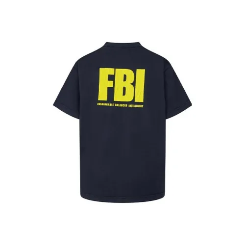 Balenciaga Мужские синие футболки