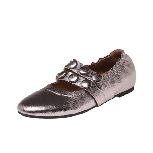 Hongyanglin Планшет Обувь Mary Jane Женская