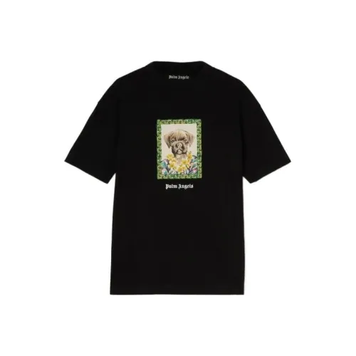 PALM ANGELS Черные Мужские T-рубашки