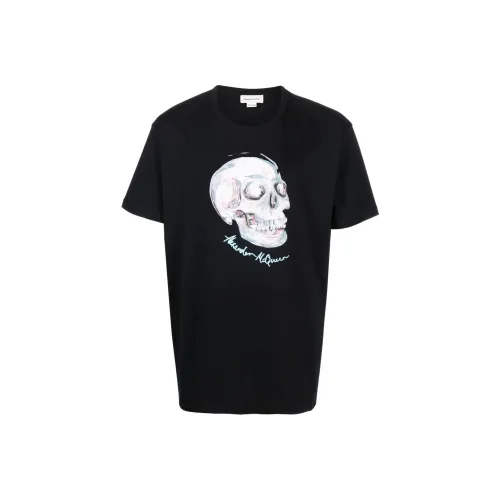 Alexander McQueen Черные Мужские Рубашки