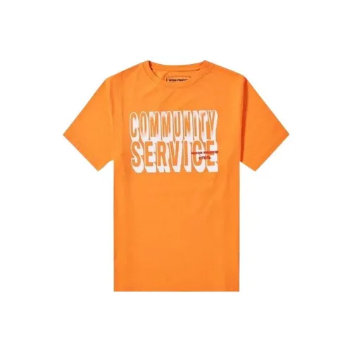 HERON PRESTON Апельсиновая унисекс футболка T