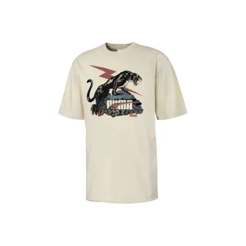 PUMA x RHUDE T-Shirt Мужской Экрю