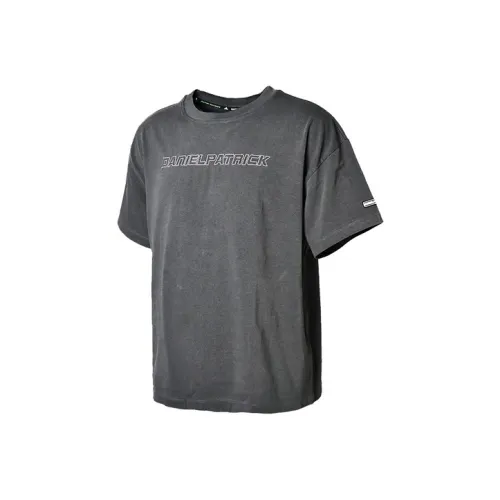 Adidas Черный Серый Цвет Мужская Футболка