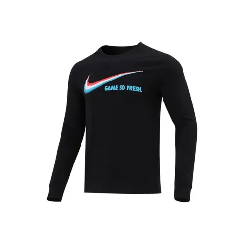 Nike Мужские черные футболки