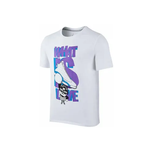 Jordan Air Jordan 13 Белый Мужская Футболка