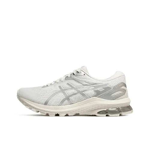 Asics GT 1000 10 Низкий Топ Беговые Кроссовки Женские Белый Серый