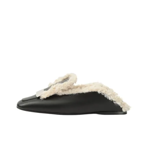 SERGIO ROSSI Sr1 Домашние тапочки Женские Черный