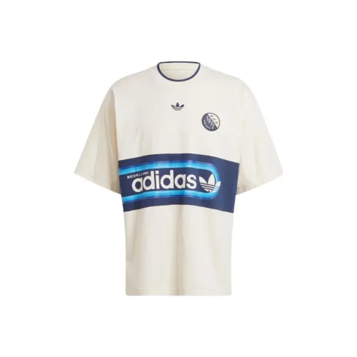 Adidas Originals BLOKEPOP T Рубашка Мужская Чудесный Белый