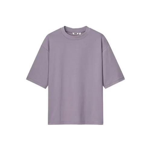 UNIQLO Фиолетовая унисекс футболка