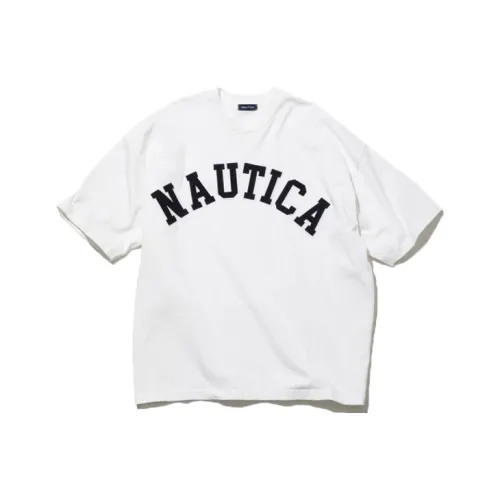 Nautica White Sail T-Shirt Унисекс