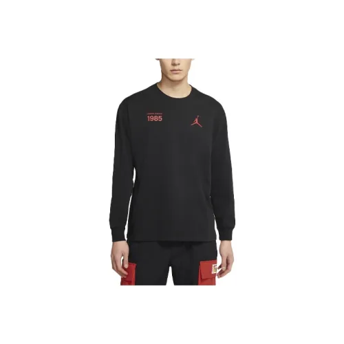 Джордан Черные Мужские T-Рубашки