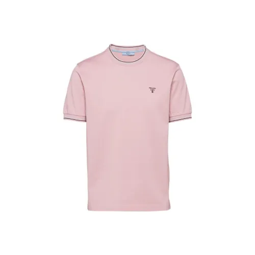 PRADA Snow Pink Мужская T-рубашка