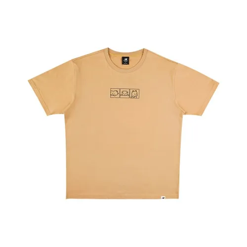 New Balance совместная коллекция Noritake T-рубашка унисекс Имбирно-желтый