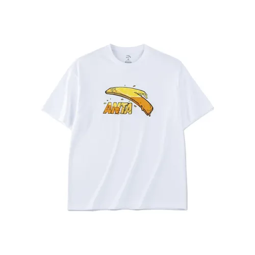 ANTA T-Shirt Унисекс Снежно-Белый