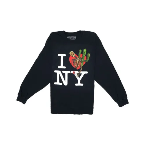 TRAVIS SCOTT Черная унисекс футболка