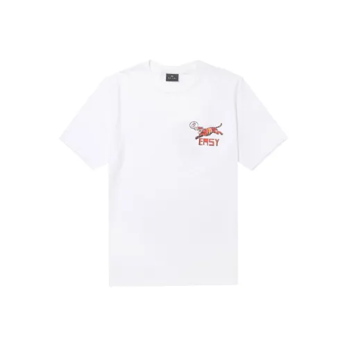PS By Paul Smith Белая Мужская T-Рубашка
