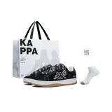 Чёрный/Классический Белый [Белая Сумка для покупок + Носки Crew]