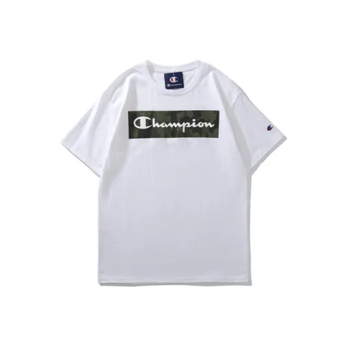 Champion T-Shirt US Version Unisex White