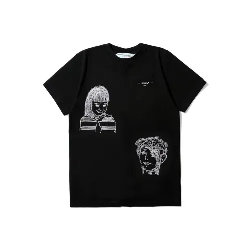 Off Белый SS20 Мужские T-рубашки