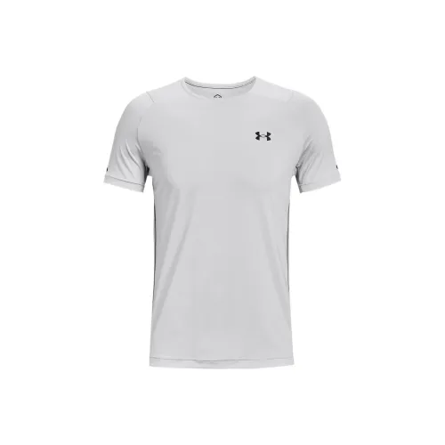 Under Armour RUSH Ореоловый Серый Мужская Футболка
