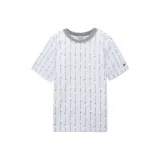 Белый с принтом по всей поверхности