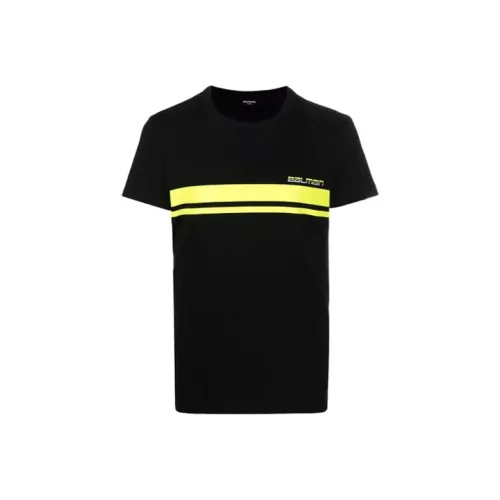 BALMAIN Мужские черные T-рубашки