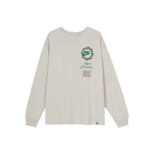 Nike Светлый костный Мужской T-рубашки